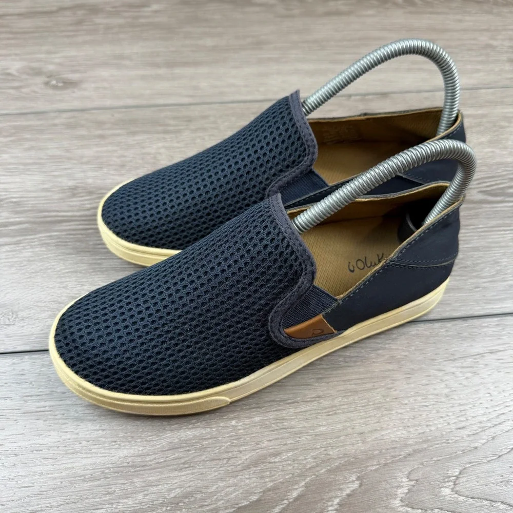 OluKai Women Product Type Pehuea Mesh Slip On Sneaker Blue Size 7
